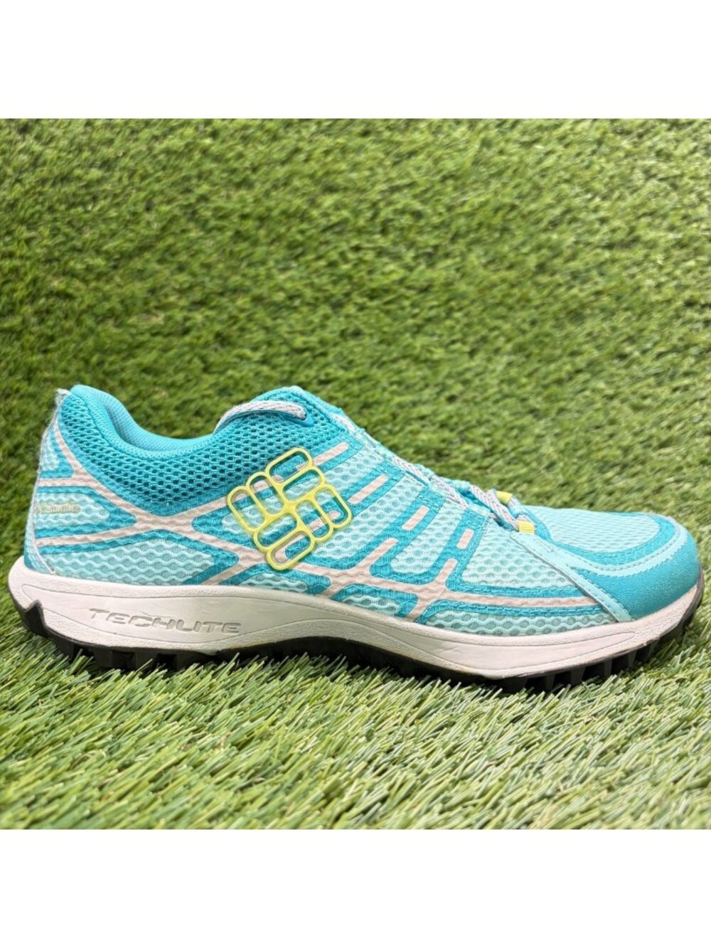 Columbia Conspiracy III Womens Size 9 Blue White Athletic Running Shoes Sneakers